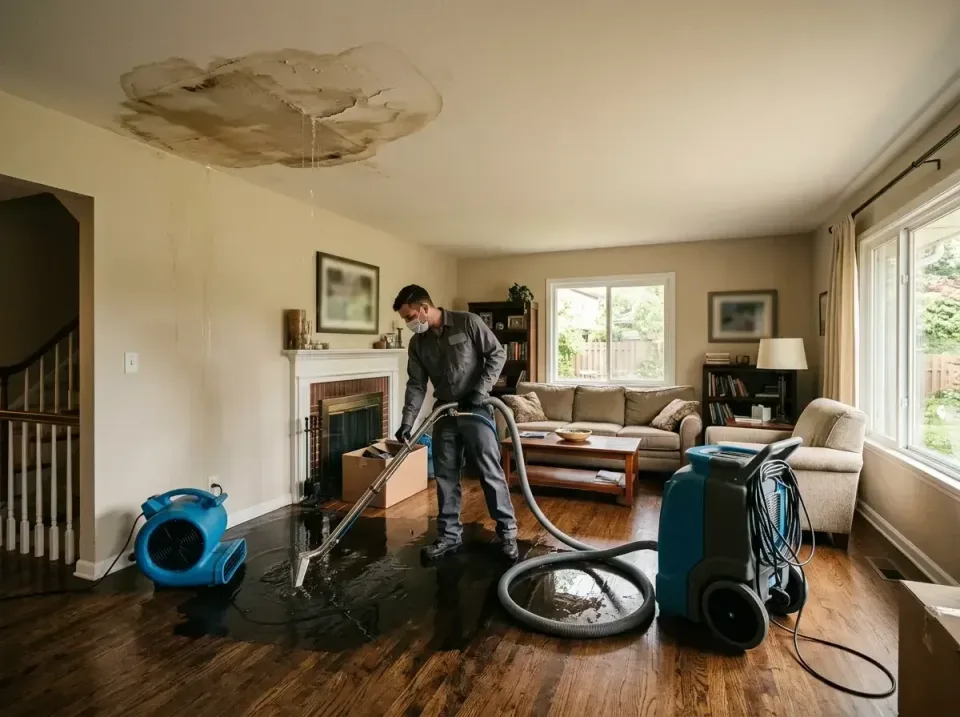 attic-pipe-burst-ceiling-drip-008 — frequently asked questions, Water Damage Restoration & Carpet Care in Lone Grove, OK